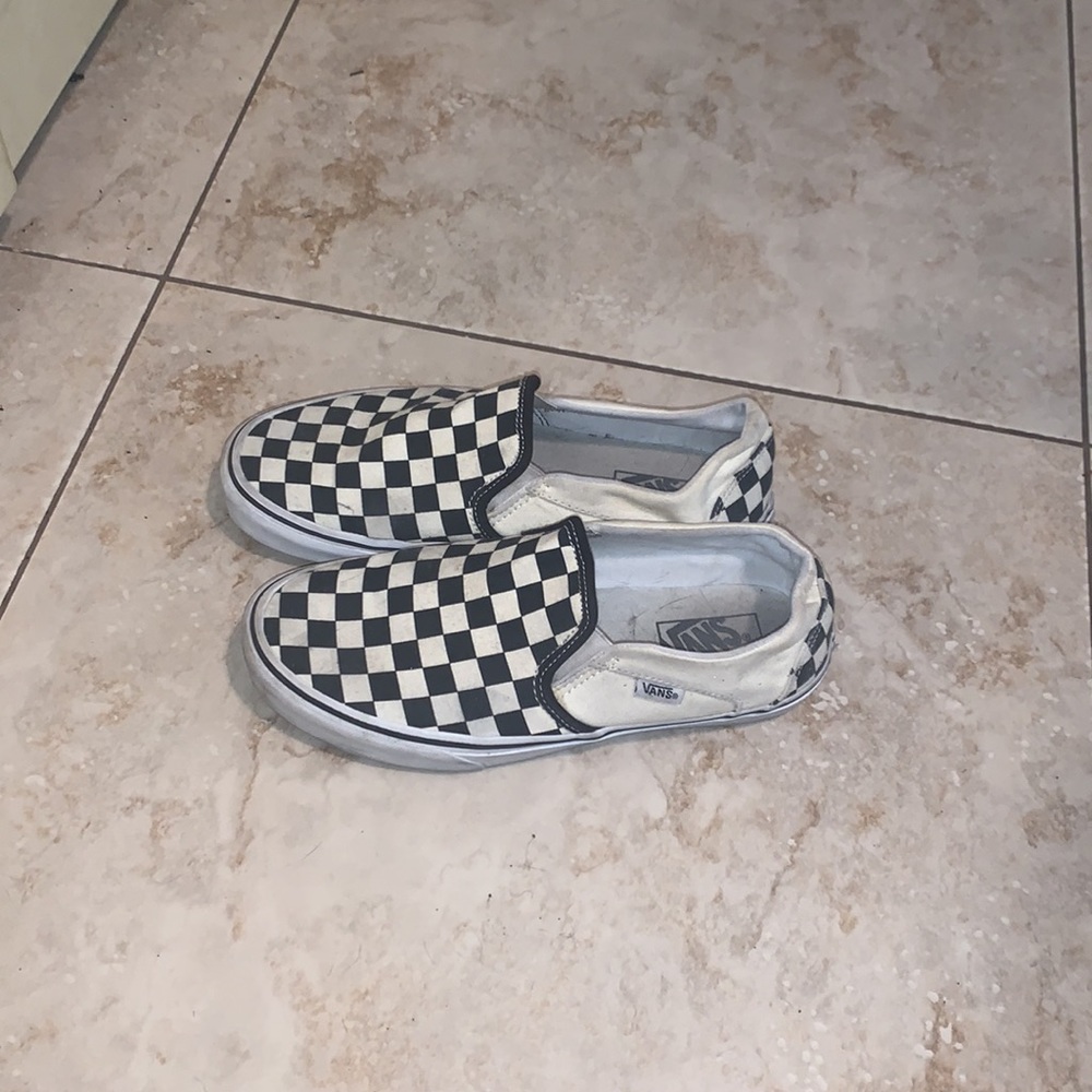 Checkered Vans - image 3